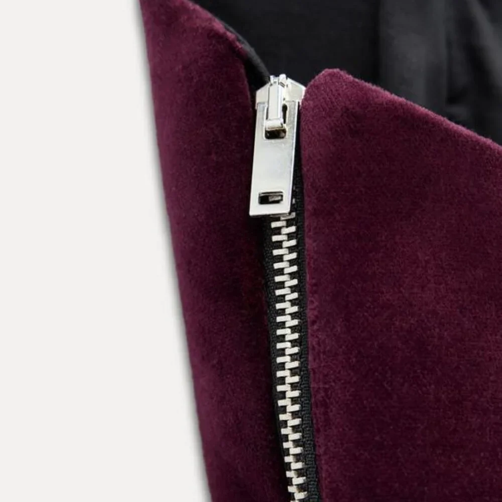 ZARA VELVET CORSET - Picture 7 of 8